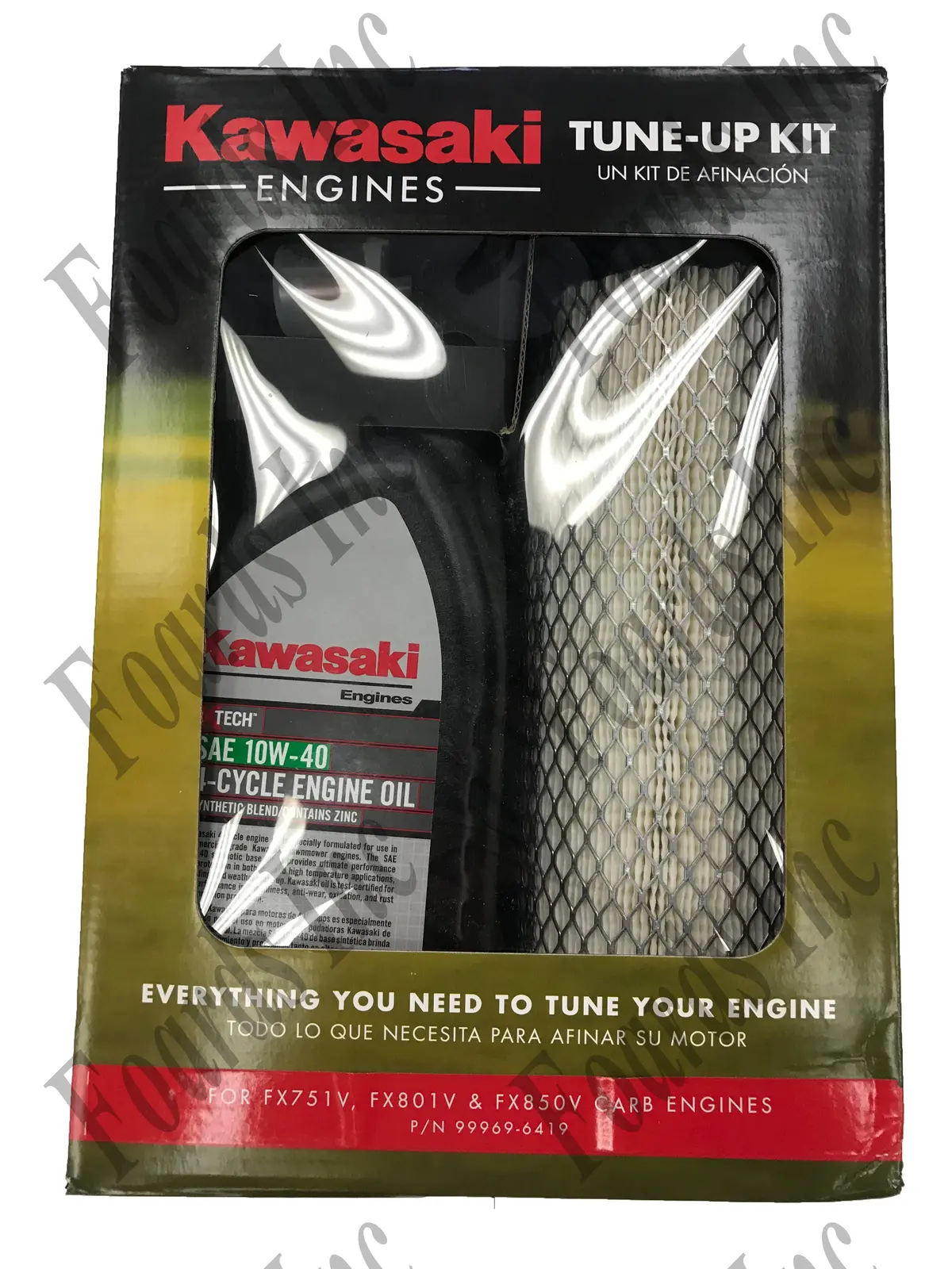 (99969-6537) Kawasaki Tune-Up Kit, For Fx751v, Fx801v & Fx850v Carb Engines 1