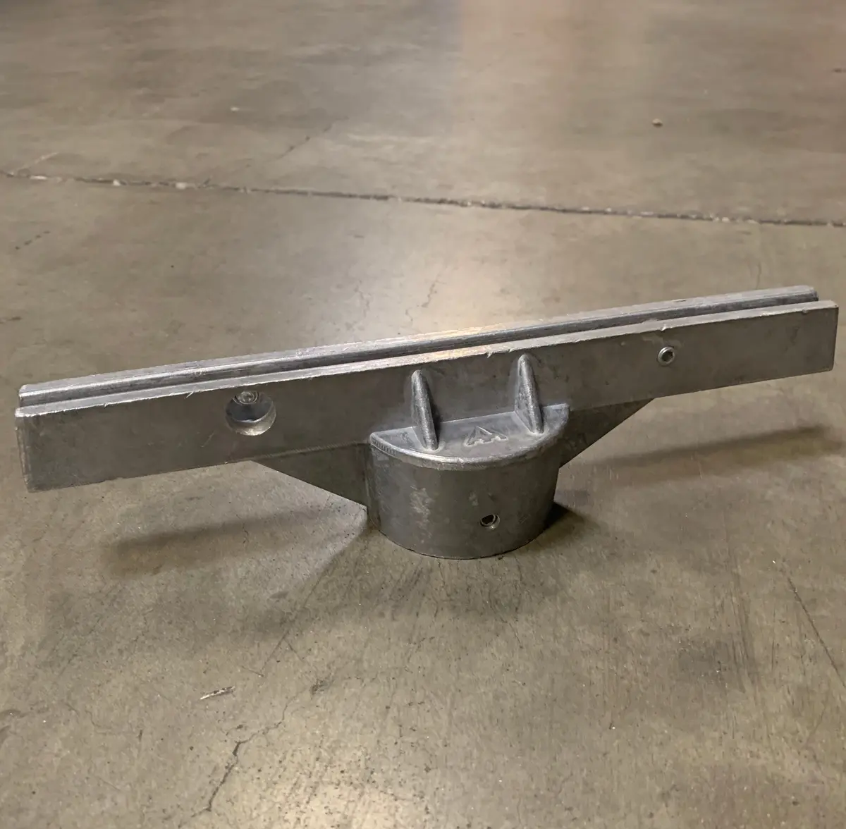 12" Post Cap Flat Round 2 3/8 1