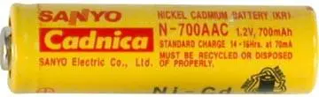 Aa Nicd Battery - Rechargable 1