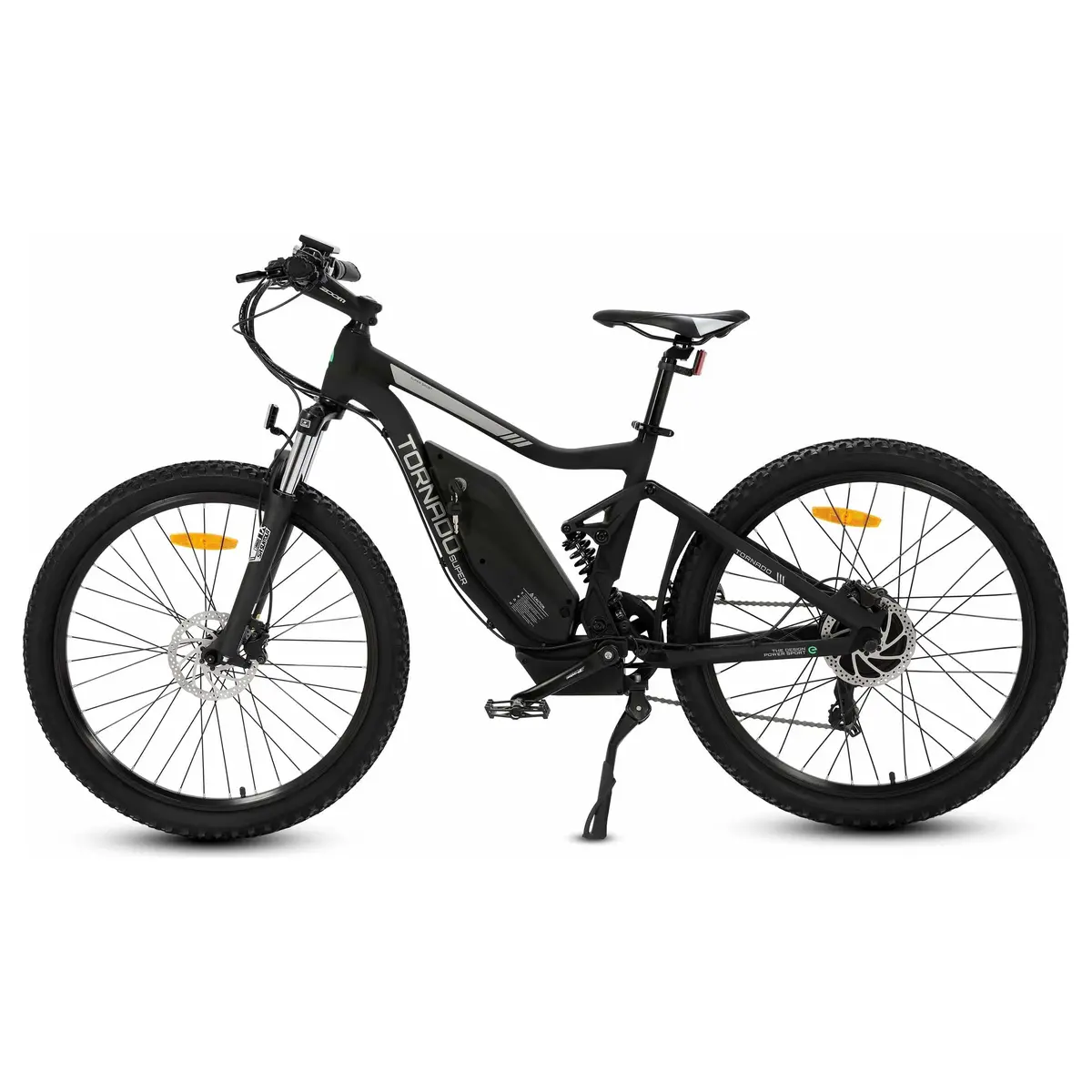 Ecotric Tornado, Full-Suspension Mountain Bike - 750 Watt, 48V 1