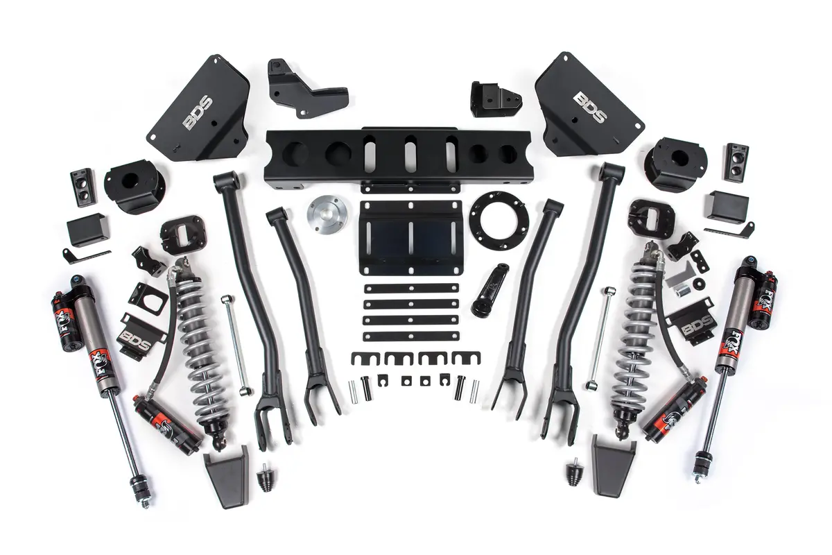 6 Inch Lift Kit W/ 4-Link | Fox 2.5 Coil-Over Conversion - Performance Elite | Ram 2500 (14-18) 4Wd | Diesel 1