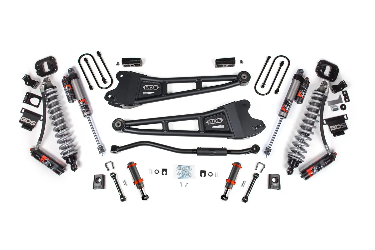 3 Inch Lift Kit W/ Radius Arm | Fox 2.5 Coil-Over Conversion - Performance Elite | Ram 3500 (13-18) 4Wd | Diesel 2