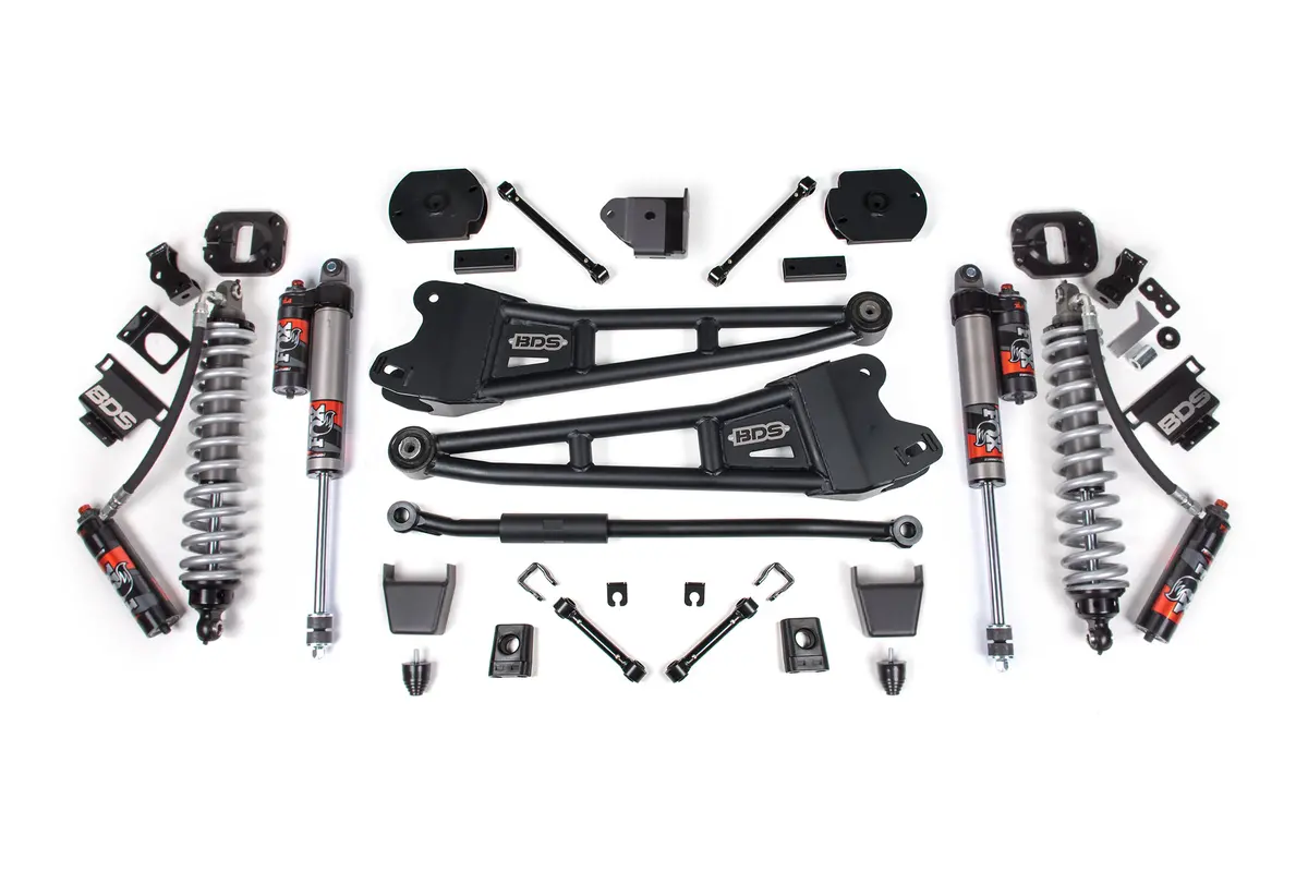 3 Inch Lift Kit W/ Radius Arm | Fox 2.5 Coilover Conversion - Performance Elite | Ram 2500 (14-18) & (25-26) 4Wd | Diesel 1