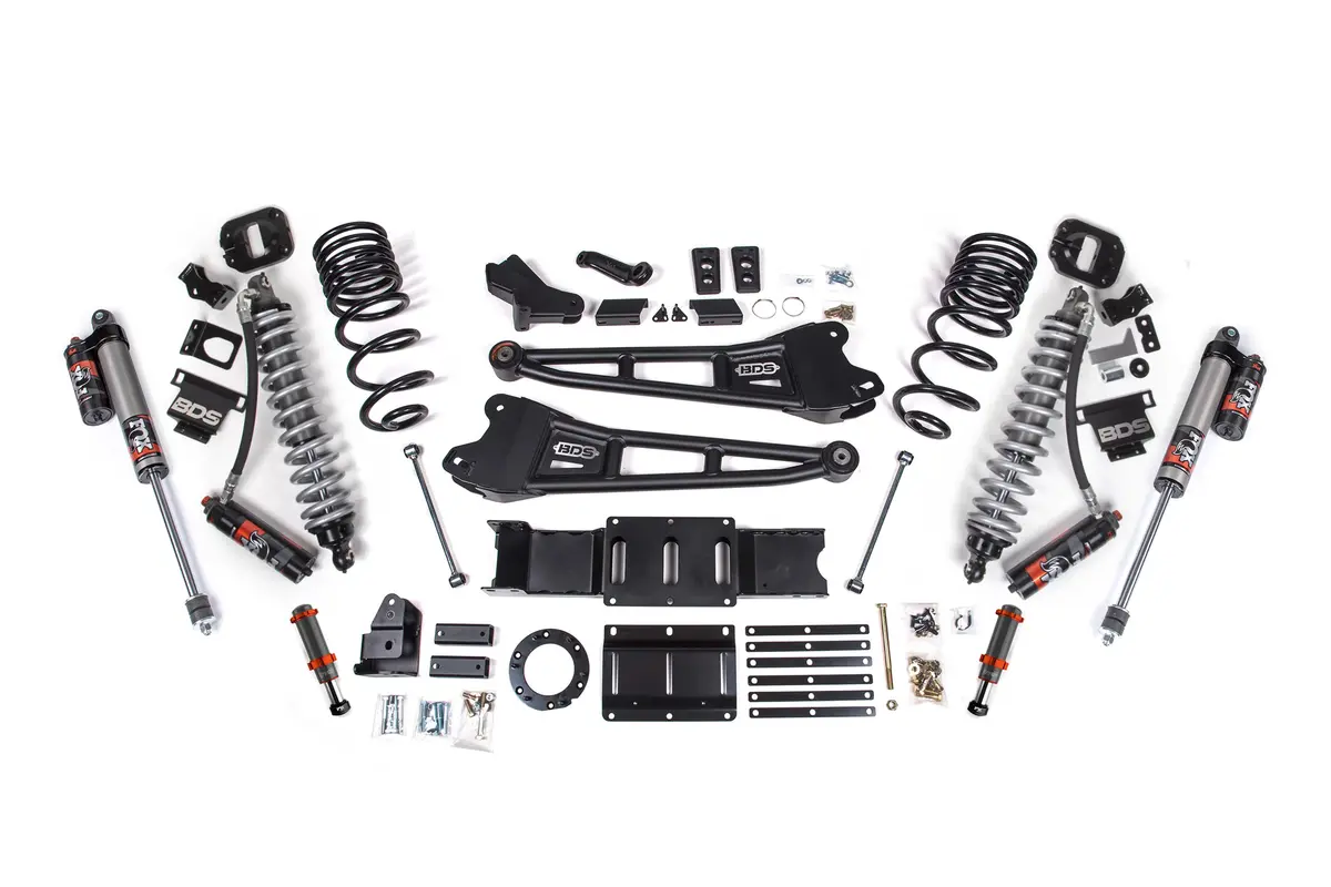 4 Inch Lift Kit W/ Radius Arm | Fox 2.5 Coil-Over Conversion - Performance Elite | Ram 2500 (19-24) 4Wd | Diesel 2
