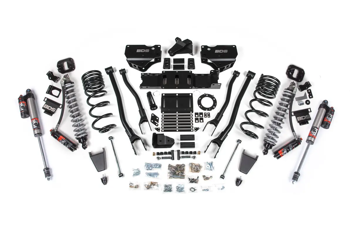 6 Inch Lift Kit W/ 4-Link | Fox 2.5 Coil-Over Conversion - Performance Elite | Ram 2500 (19-24) 4Wd | Diesel 1