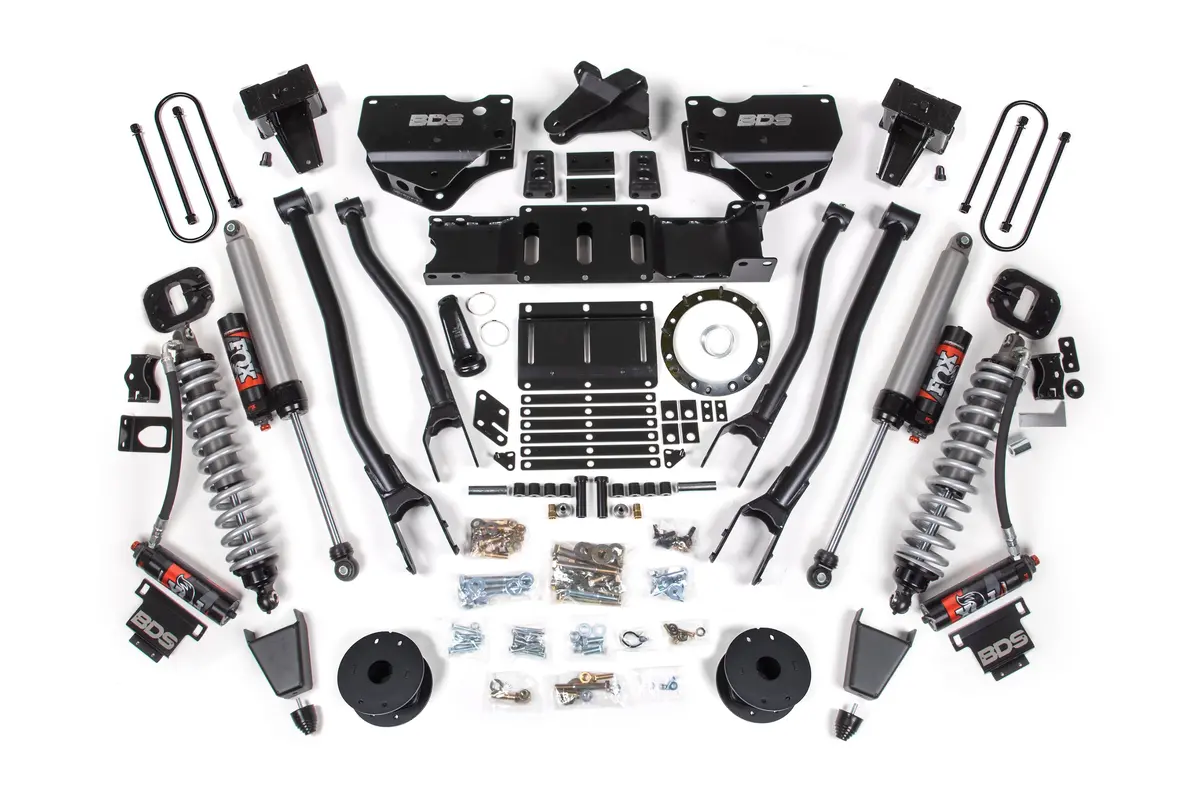 Performance Elite 6-Inch Lift Kit Featuring 4-Link Suspension and FOX 2.5 Coil-Over Conversion — Compatible with 2019 to 2024 Ram 3500 4WD Diesel Models