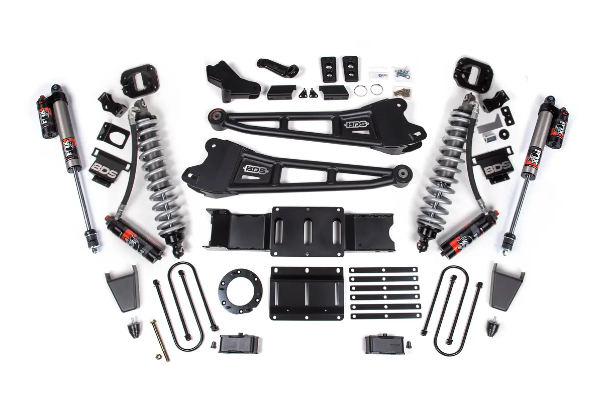 4 Inch Lift Kit W/ Radius Arm | Fox 2.5 Coil-Over Conversion - Performance Elite | Ram 3500 (19-24) 4Wd | Diesel 1
