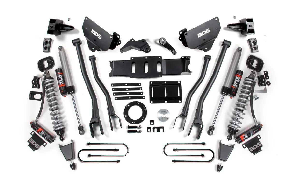 6 Inch Lift Kit W/ 4-Link | Fox 2.5 Coil-Over Conversion - Performance Elite | Ram 3500 (13-18) 4Wd | Diesel 1
