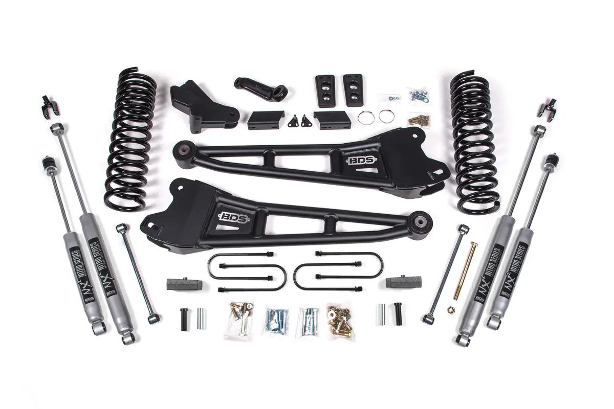 4 Inch Lift Kit W/ Radius Arm | Ram 3500 (13-18) 4Wd | Gas 2