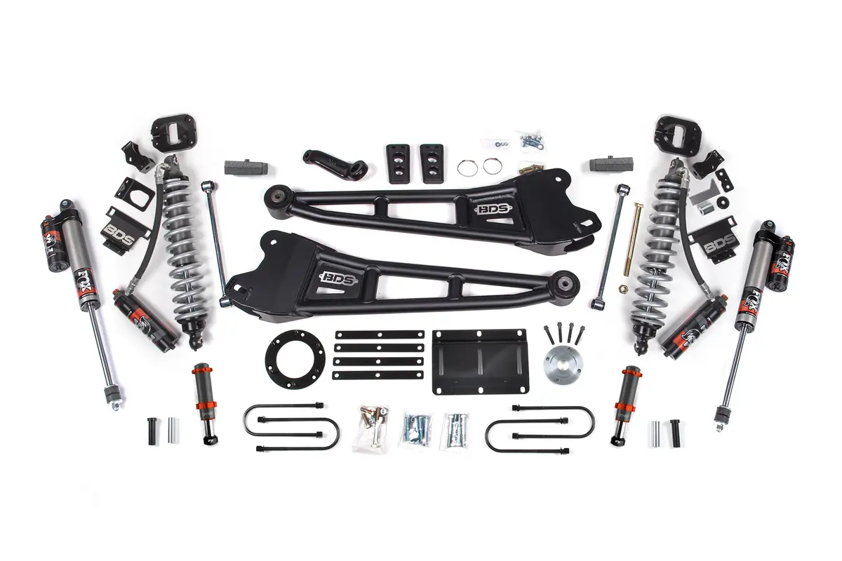 6 Inch Lift Kit W/ Radius Arm | Fox 2.5 Coil-Over Conversion - Performance Elite | Ram 3500 (13-18) 4Wd | Diesel 2