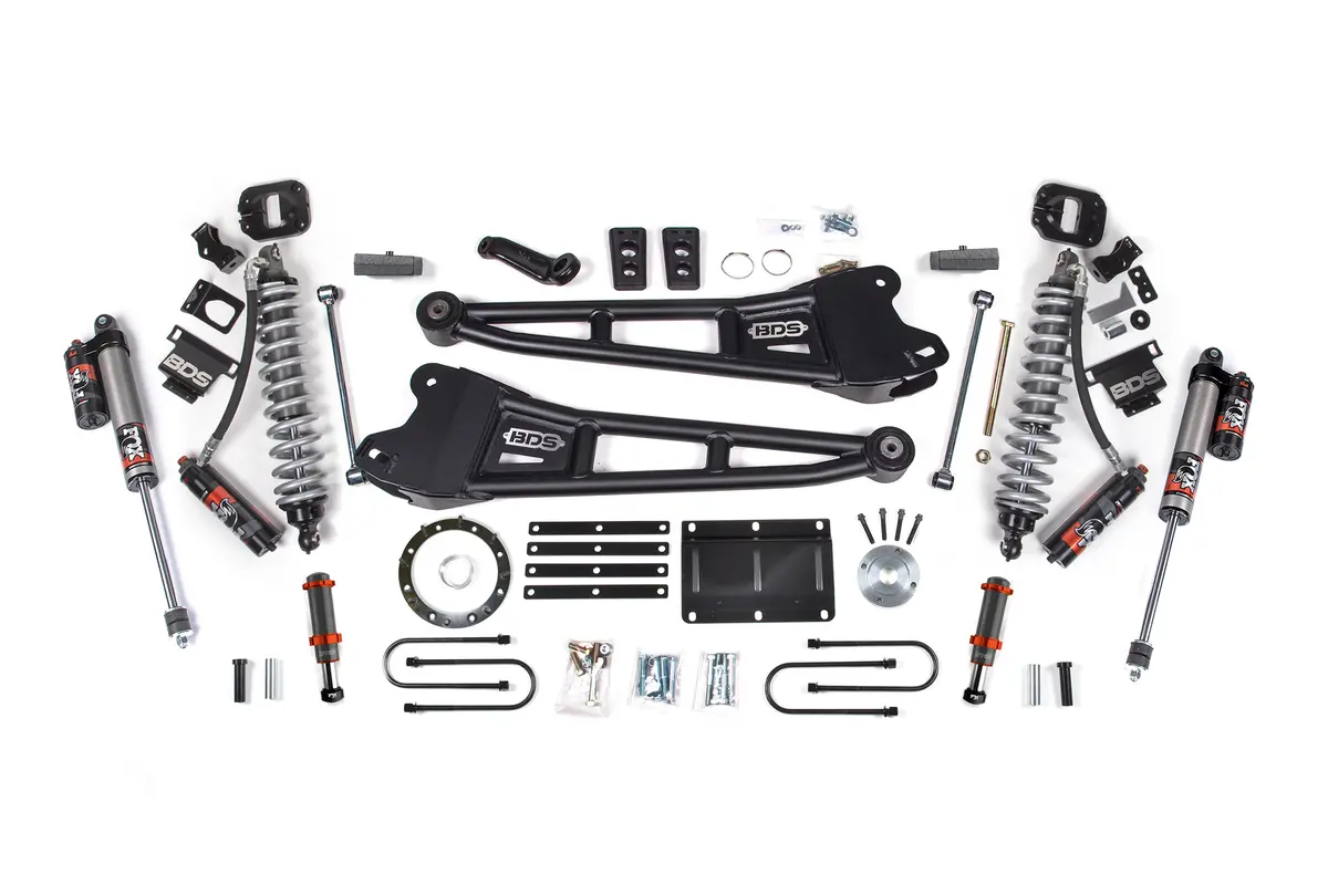 6 Inch Lift Kit W/ Radius Arm | Fox 2.5 Coil-Over Conversion - Performance Elite | Ram 3500 (13-18) 4Wd | Diesel 4