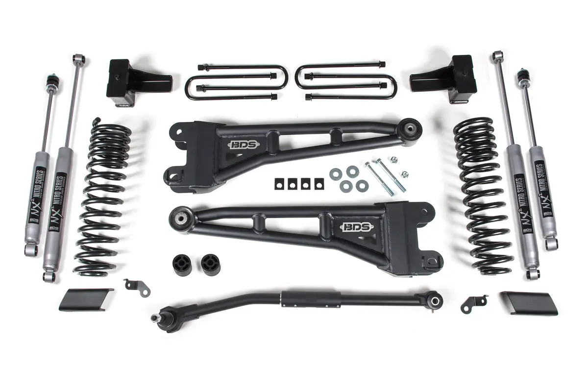 2.5 Inch Lift Kit W/ Radius Arm | Ford F250/F350 Super Duty (17-19) 4Wd | Diesel 2
