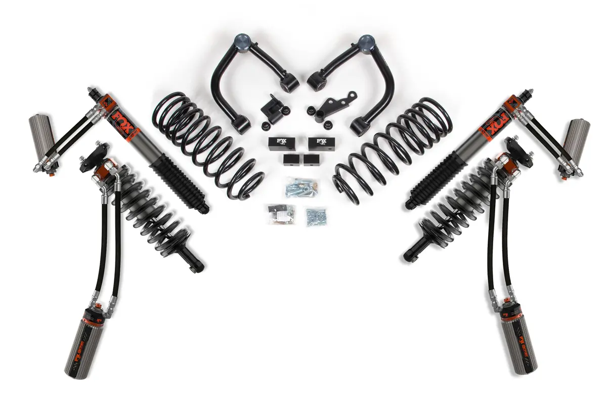 2.25 Inch Lift Kit | Fox 3.0 Internal Bypass Factory Race Series | Toyota Tundra  (22-26) 4Wd 1