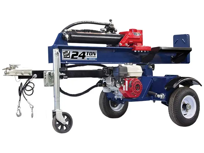 Iron & Oak 24 Ton Vertical / Horizontal Log Splitter (Bhvh2418gx) 1