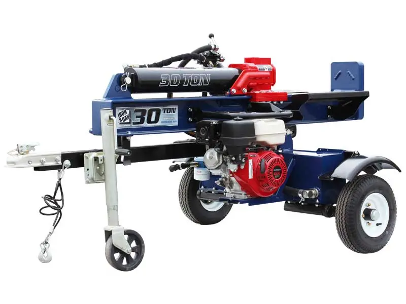 Iron & Oak 30 Ton Vertical / Horizontal Log Splitter W/ Torsion Axle (Bhvh3018gxt) 1