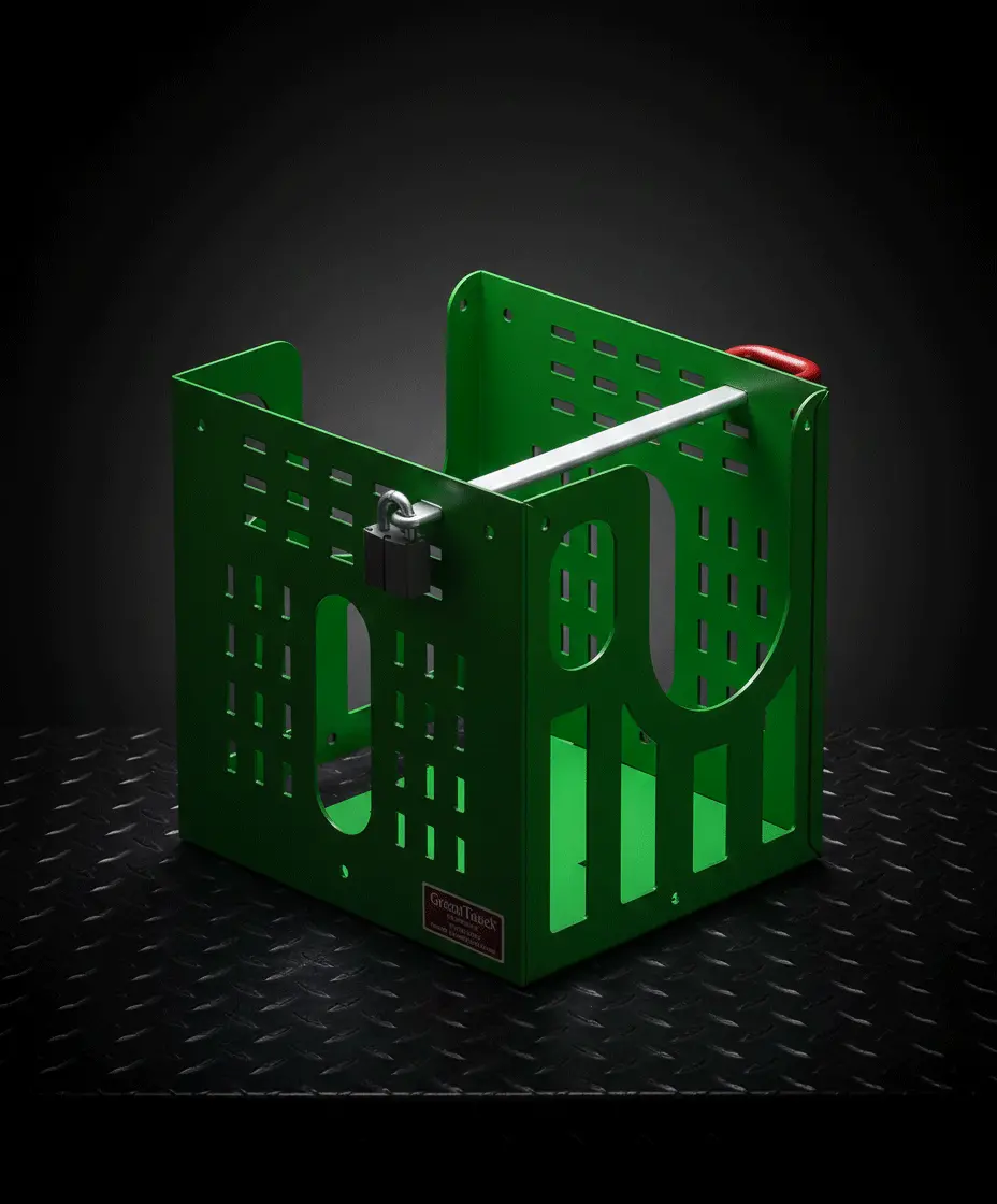 Trailer Setup : Handheld Power Tool Lockable Rack (Bj040) 1