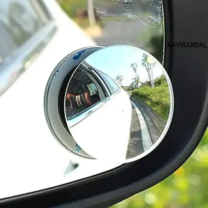 Blind Spot Mirror, 2" Round Hd Glass 1