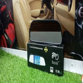 Bossnik 6 Inch Rear View Mirror Screen 1