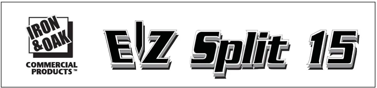 (Br002305) Decal - 15 Ton E-Z Split Logo 1