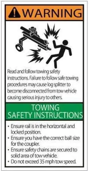 (Br002311) Moving/Towing Decal - Ls (793025) 1