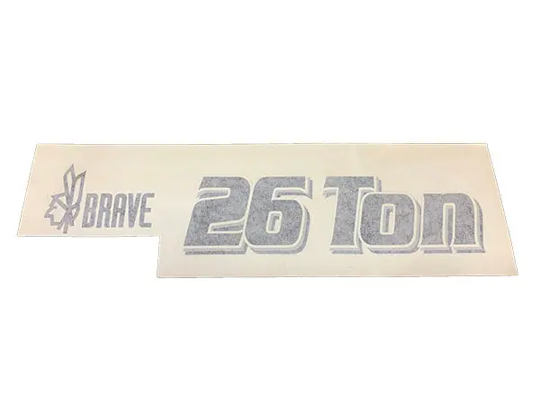 (Br002624) Decal - 26 Ton Brave Decal 1