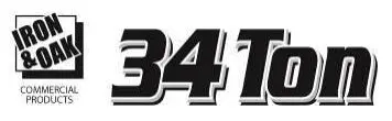 (Br002629) Decal - Iron & Oak 34 Ton 1