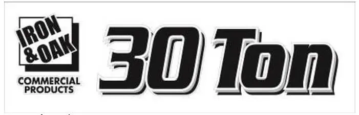 (Br002632) Decal-Iron & Oak 30Ton-Br Ls 1