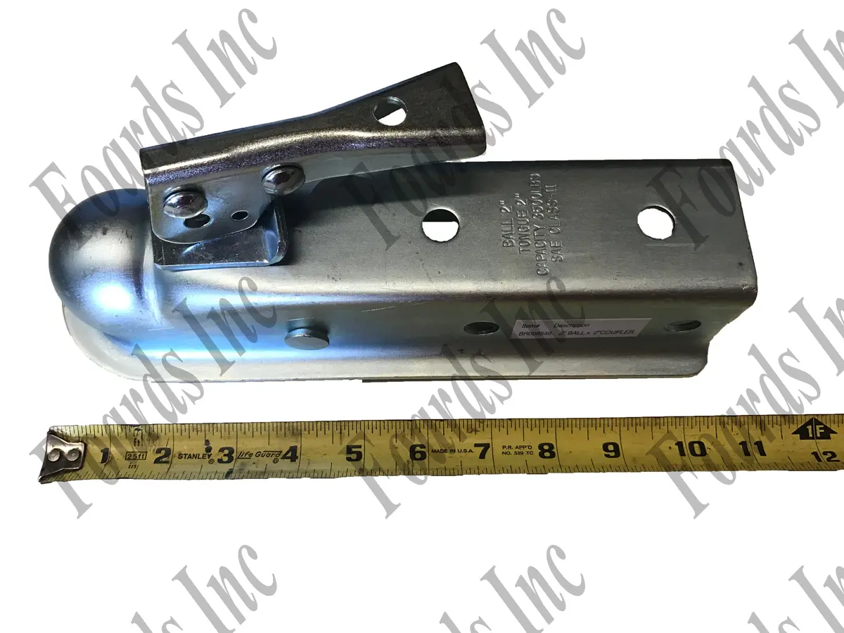 (38587) 2" 3500# Coupler/2" Tub2" 3500# Coupler/2" Tub 1