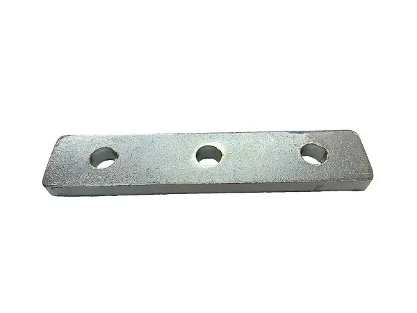 (Br013102) Guide-Slide 7.5" X 1.5" X 0.5", 1/2" Holes, 2.5" Center To Center 1