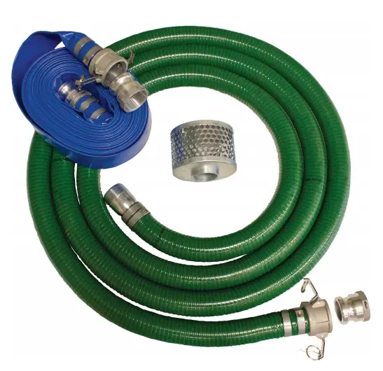 (Brhk2) 2" Transfer Pump Hose Kit W/Quick Connect Couplers 1