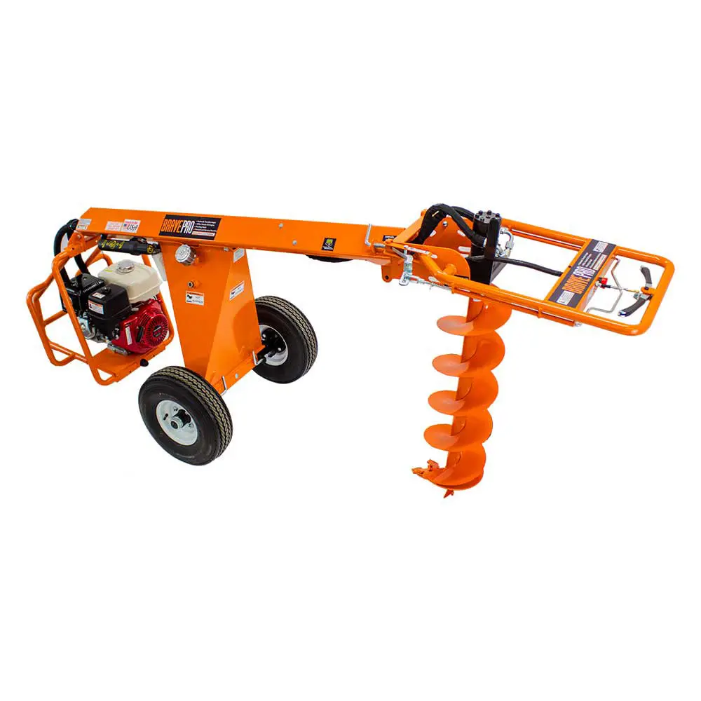 Bravepro Towable Auger | Hydraulic | Honda Gx390 (Brpa385h) 1