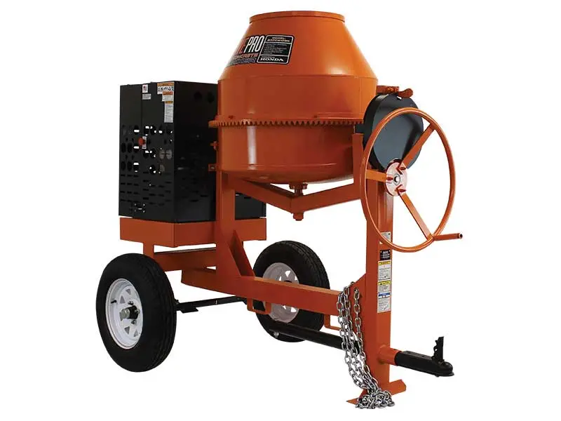 Bravepro 7 Cubic Foot Steel Drum Concrete Mixer W/ Honda Gx270 (Brpcm107h) 1