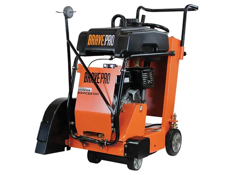 Bravepro Floor Concrete Saw W/ Honda Gx390 (Brpcs210h) 1