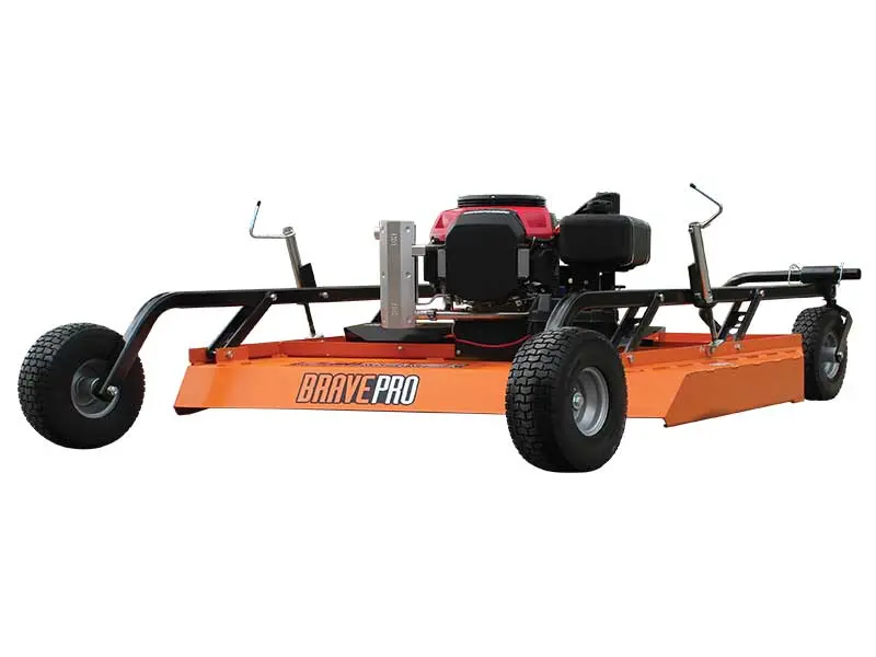 Bravepro 57" Tow-Behind Rough Cut Mower W/ 688Cc Honda Gxv630 (Brprc110he) 1