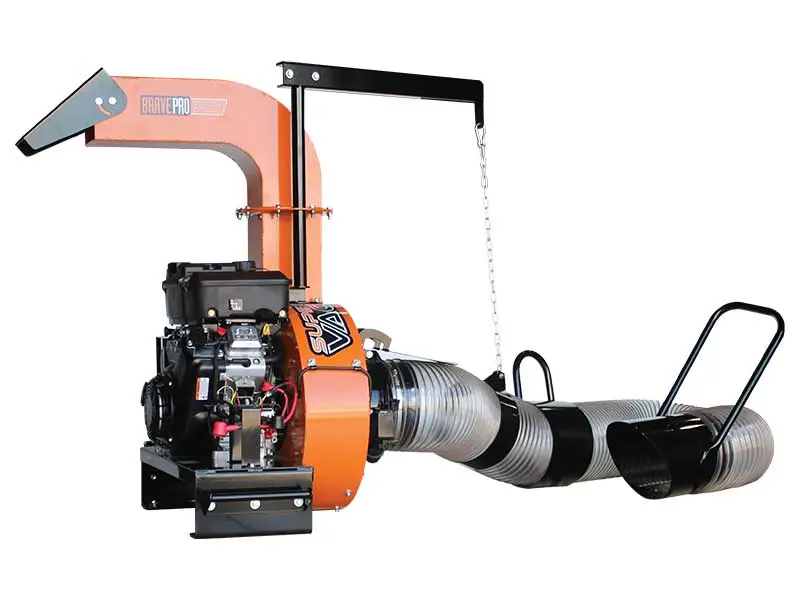 Bravepro 10" Truck Loader 4,400 Cfm W/ Briggs & Stratton 18Hp (Brptl160b) 1