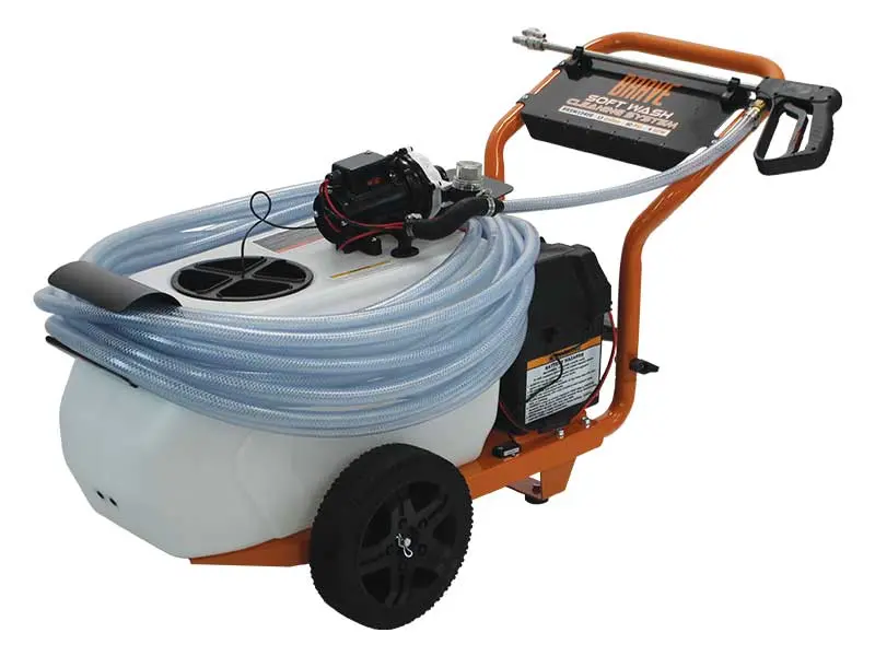 Brave Soft Wash And Disinfectant Cleaning System W/ 4.0 Gpm Bleach Pump (Brsw1040e) 1