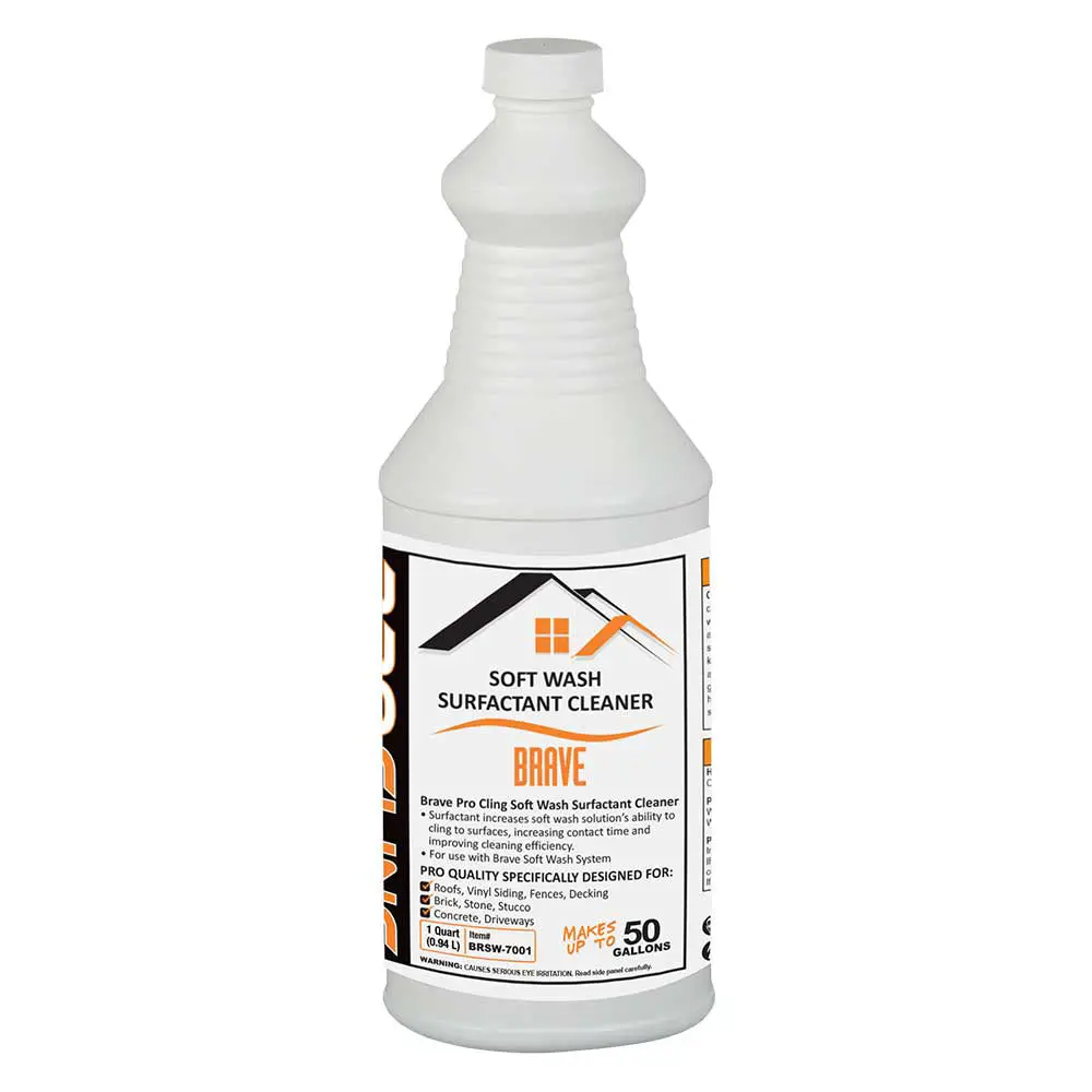 (Brsw7001) Pro Cling, Soft Wash Surfactant, 1 Quart 1