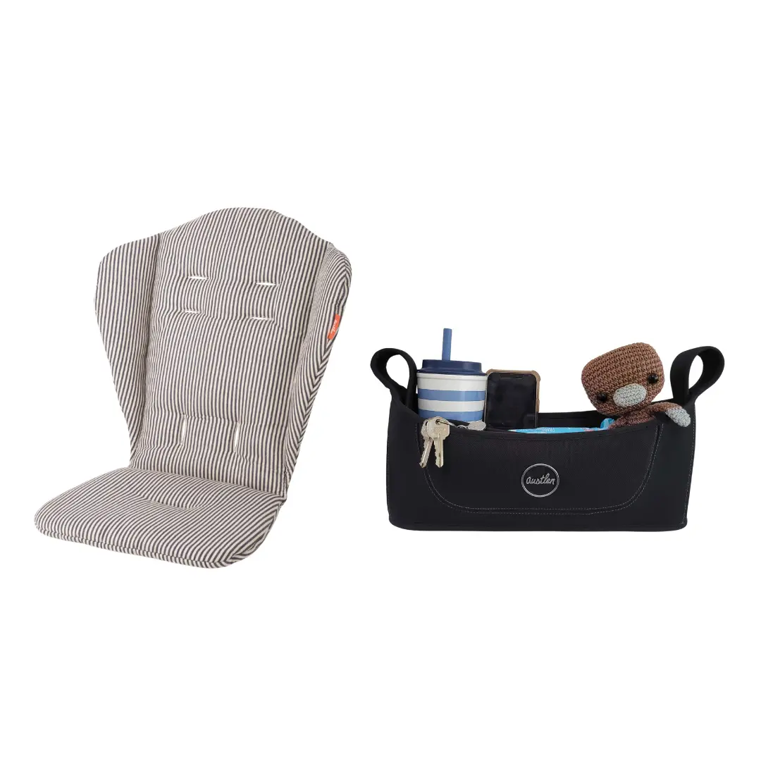 Bundle: Parent Console + Seat Liner In Black 1
