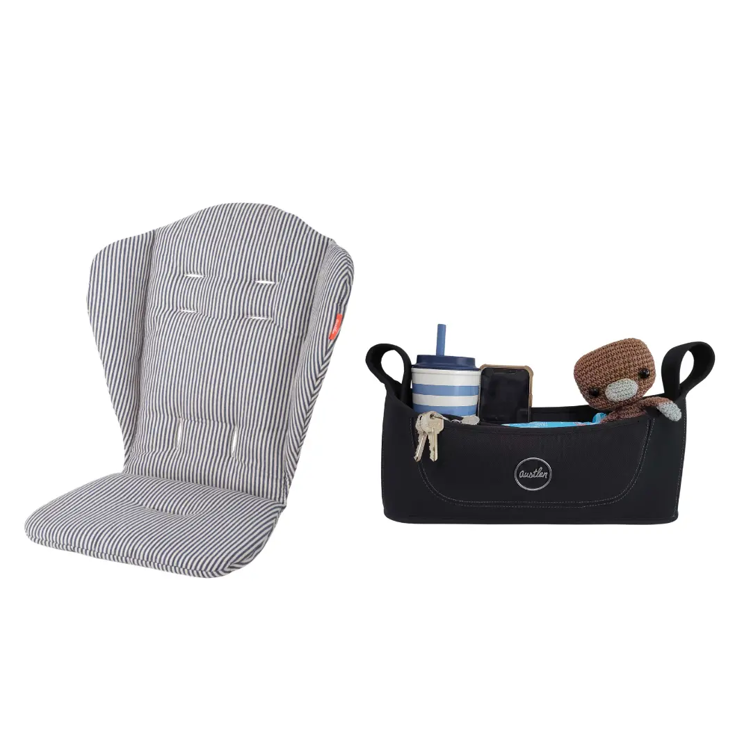 Bundle: Parent Console + Seat Liner In Navy 1