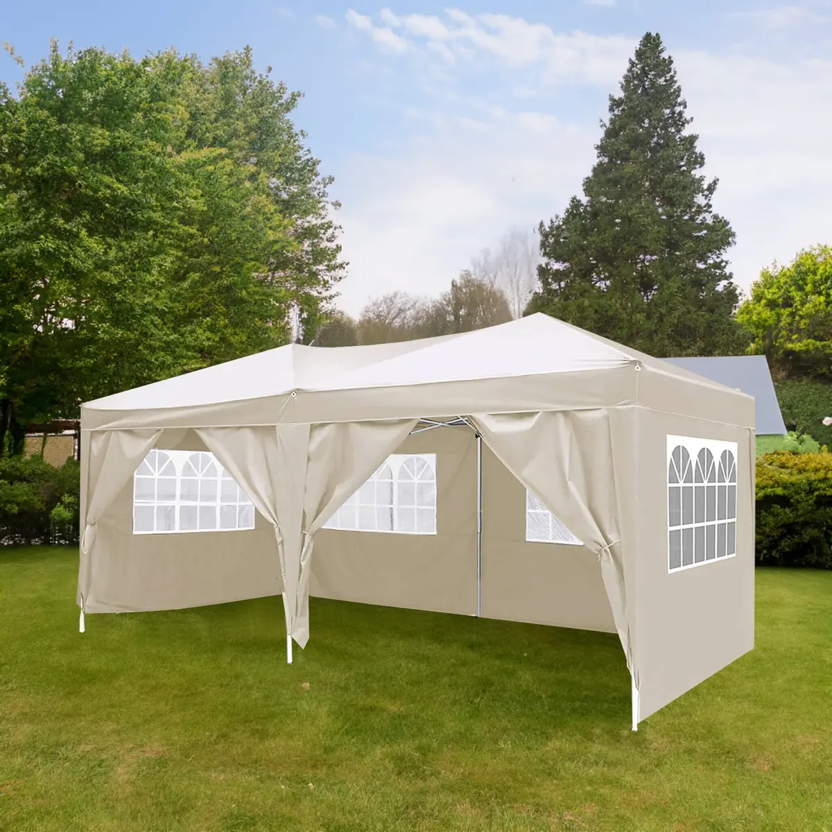 Folding Canopy With Sex Side Walls 1