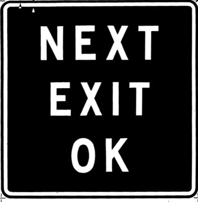 Next Exit Ok G66-56Aca 1