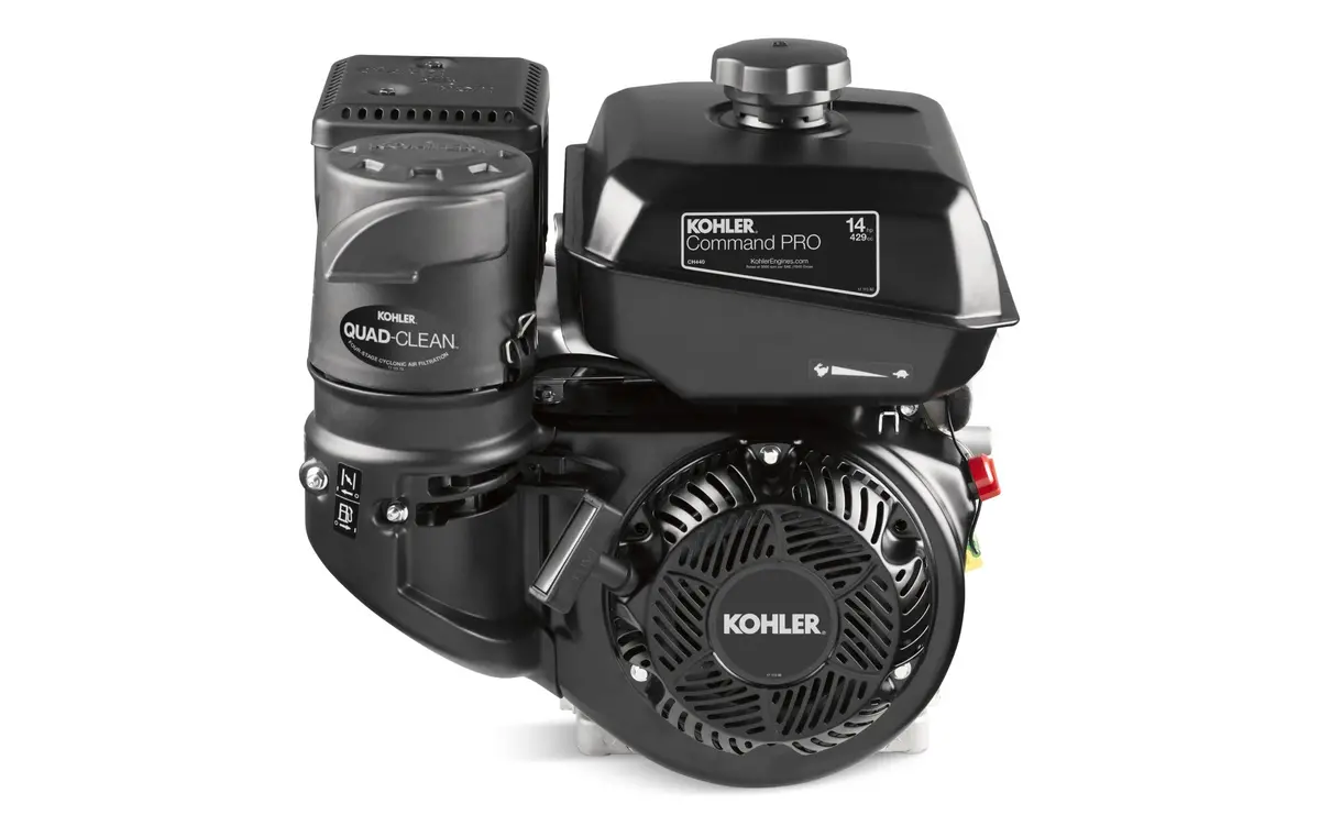 Kohler | Command Pro Horizontal Ohv Engine With Recoil Start, 14 Hp, 1In. X 3.49In. Shaft (Ch440-3302) 1