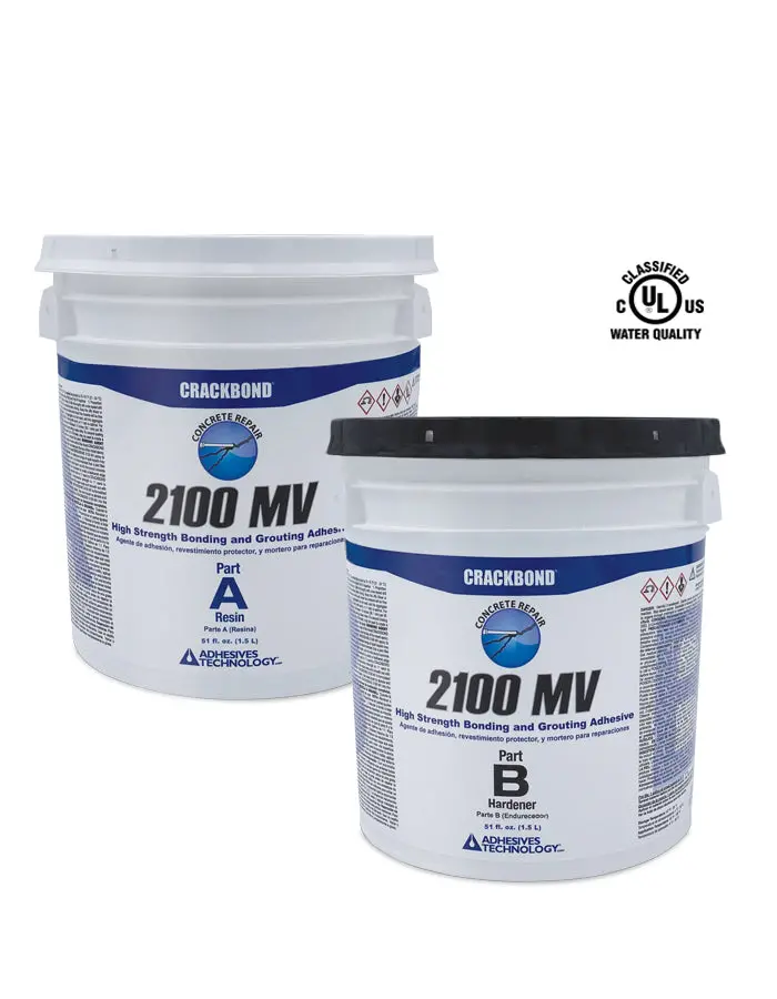 Crackbond 2100 Mv - Bonding Agent For Concrete Repairs (102 Fl. Oz. Kit)-Nsf/Ansi 61 1