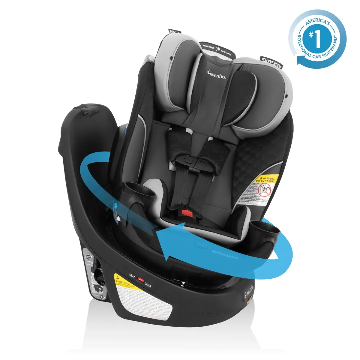 Revolve360 Slim 2-In-1 Rotating Car Seat 3
