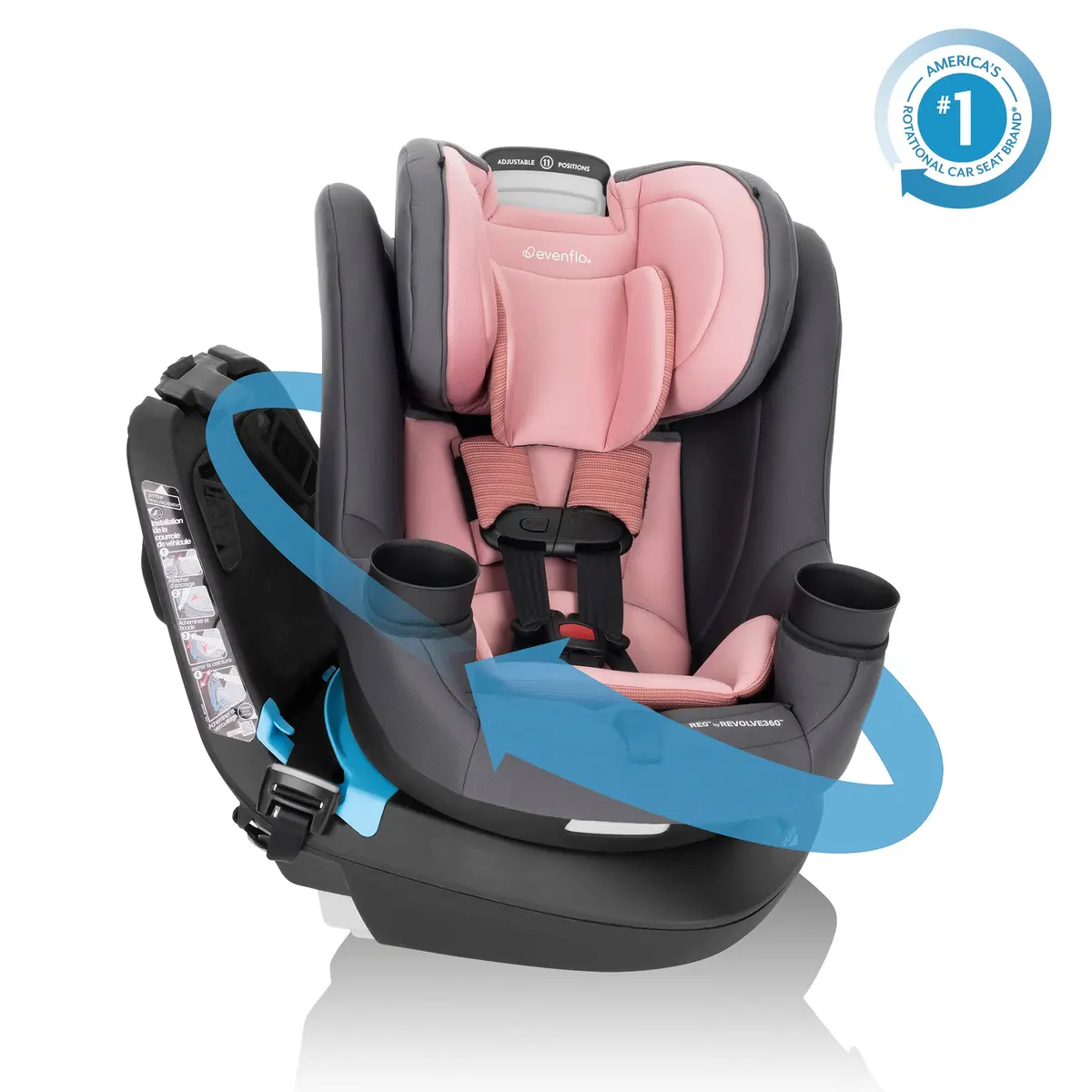 Reo By Revolve360 Rotating Convertible Car Seat 2