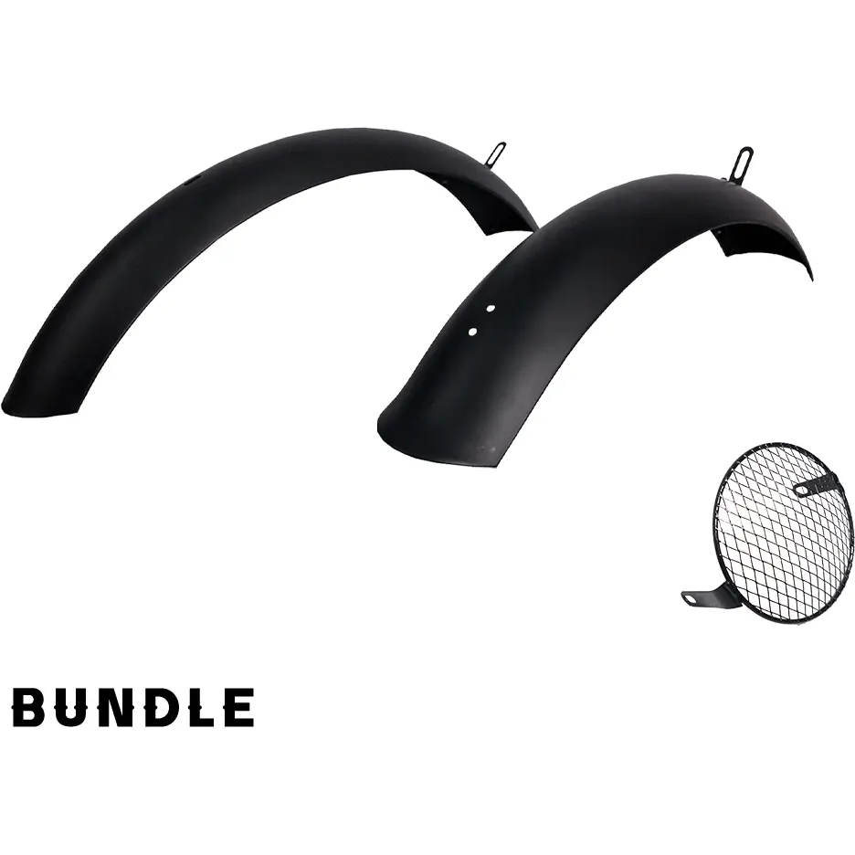 Revi Bikes Fender, Headlight Grid Bundle  (For Cheetah) 1