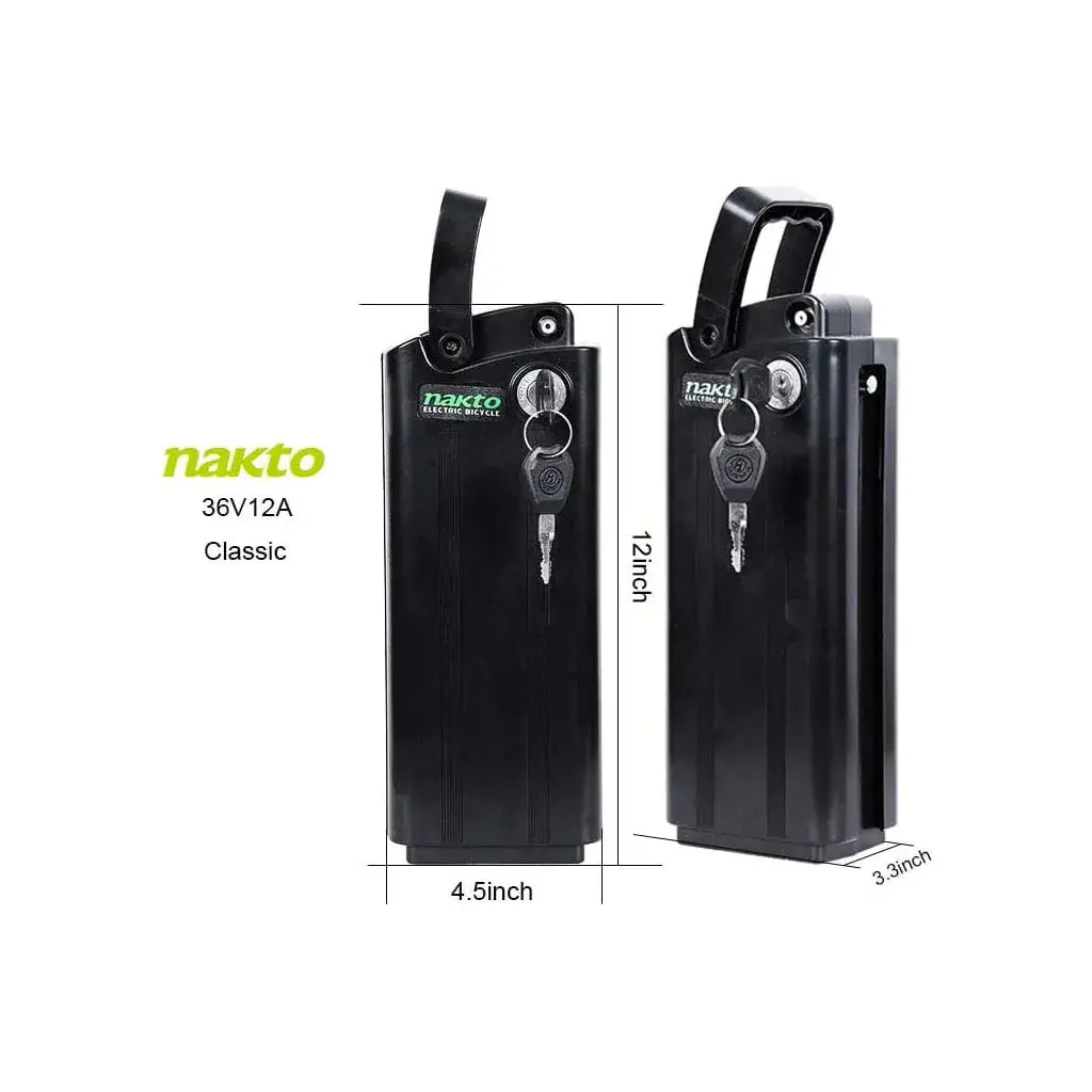 Nakto, Battery For Classic (36V) Or Classic 2(48V) E-Bike 1