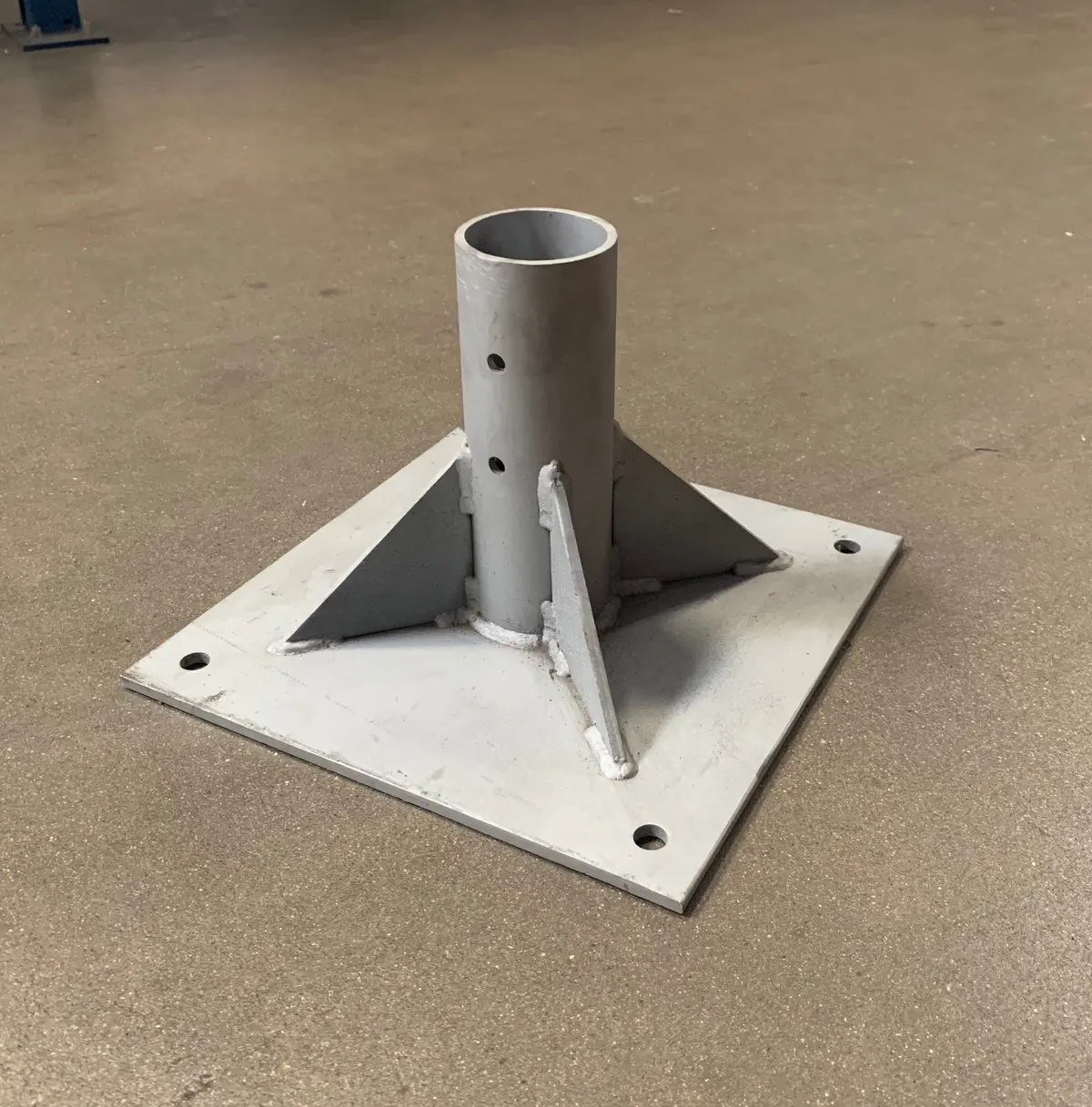 Round Post Surface Mount Base 1