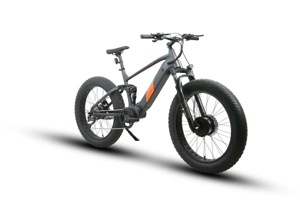 Eunorau Defender S Awd - Dual Suspension Electric Fat Tire Bike 1