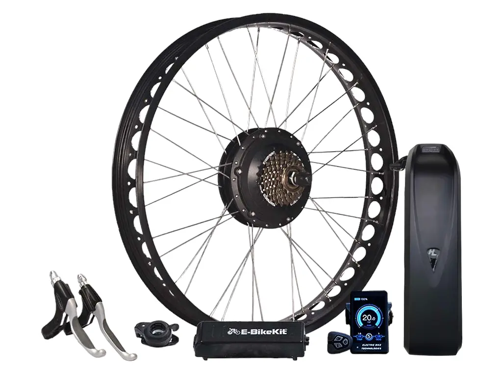 Electric Bike Conversion Kit – 750W Rear Wheel Fatbike (Battery Included) 1